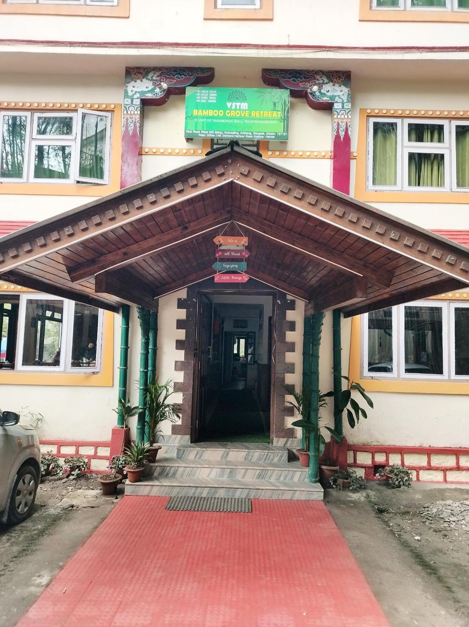 Bamboo Grove Hotel Gangtok Kültér fotó